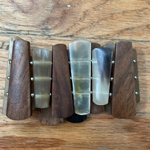 Handmade Wooden Bracelet/Necklace - Picture 2 of 4